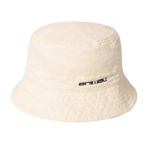 Indie Logo Natural Bucket Hat