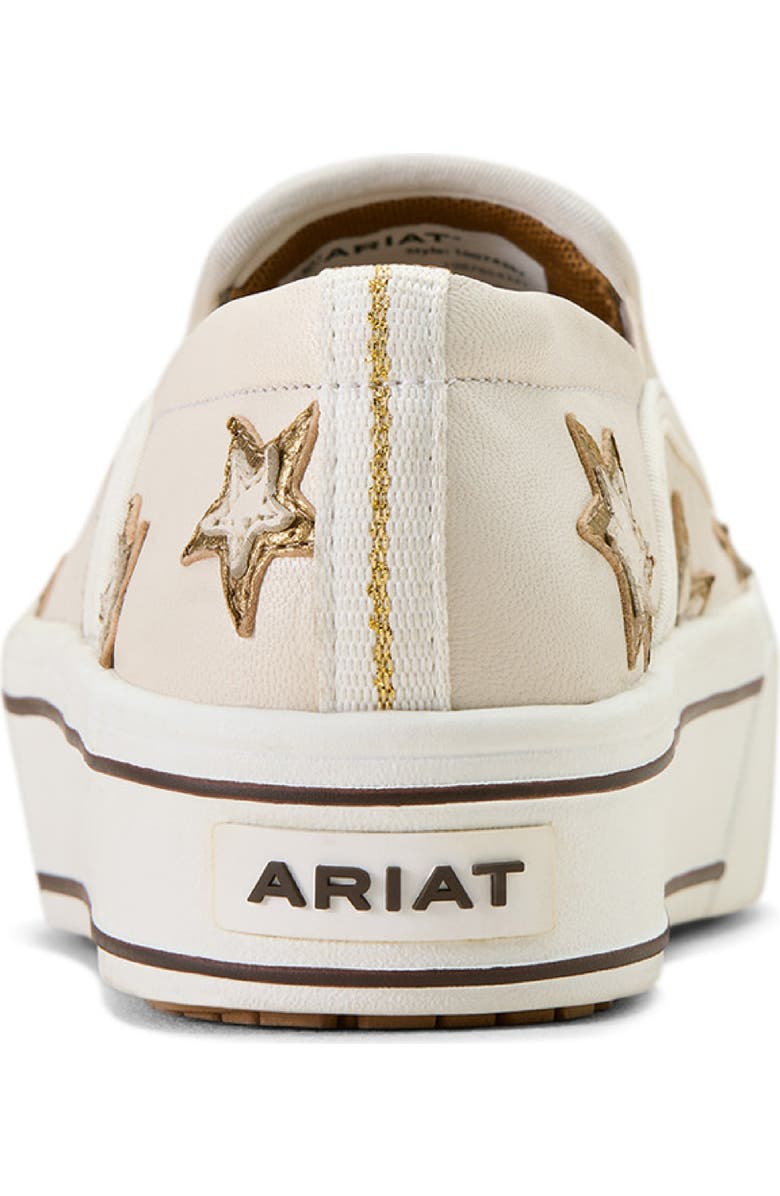 Ariat Skylar Slip-On Sneaker, Alternate, color, Ivory Pearl