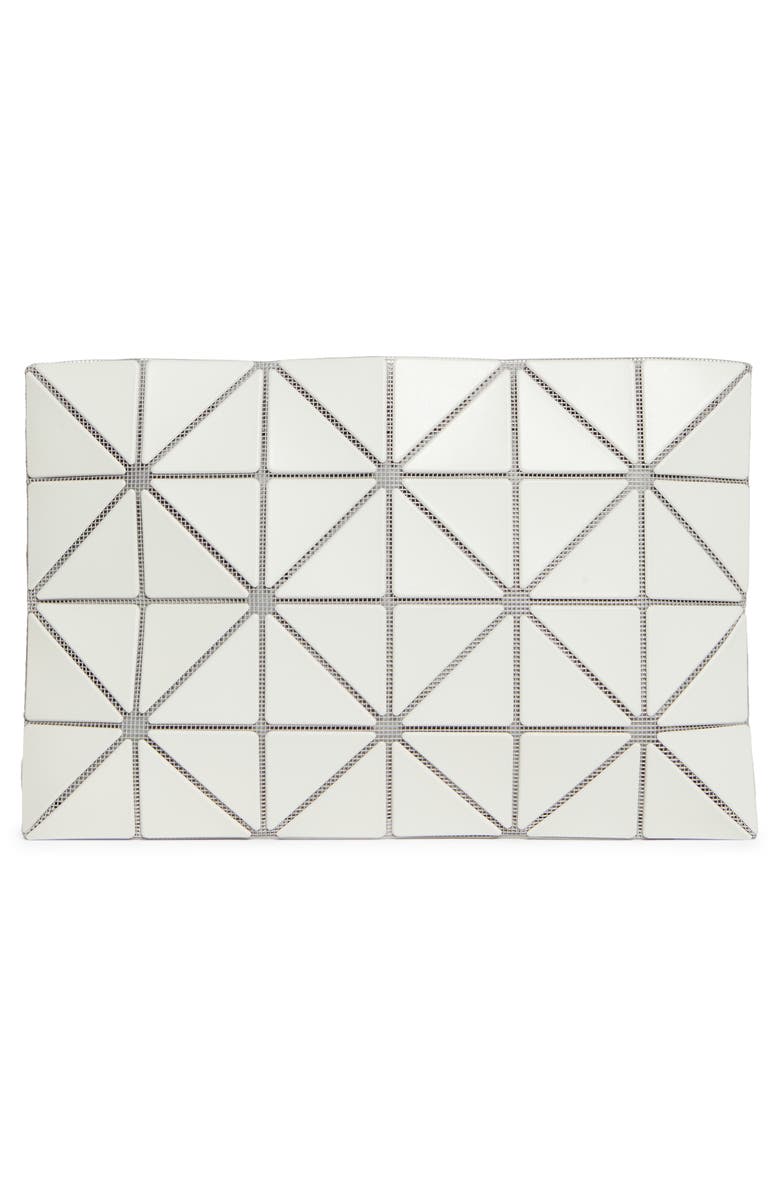 Bao Bao Issey Miyake Lucent Zip Pouch, Alternate, color, Dark Gray X Light Gray