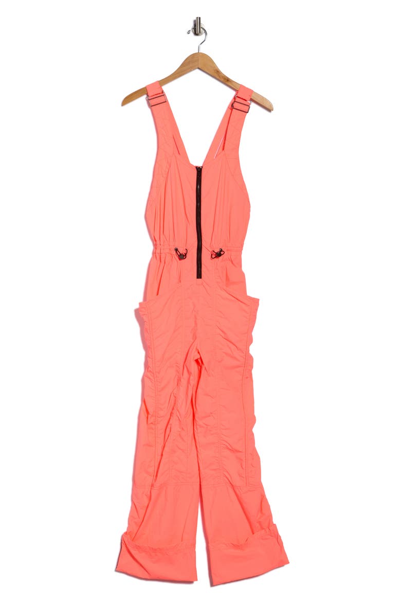 Uphill Jumpsuit, Alternate, color, BURNT ORANGE