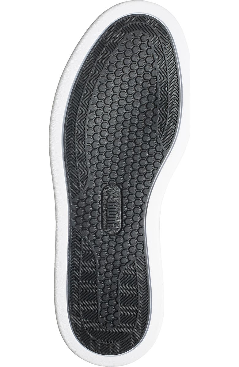 PUMA Smash V3 Platform Sneaker, Alternate, color, Black-White-Gold