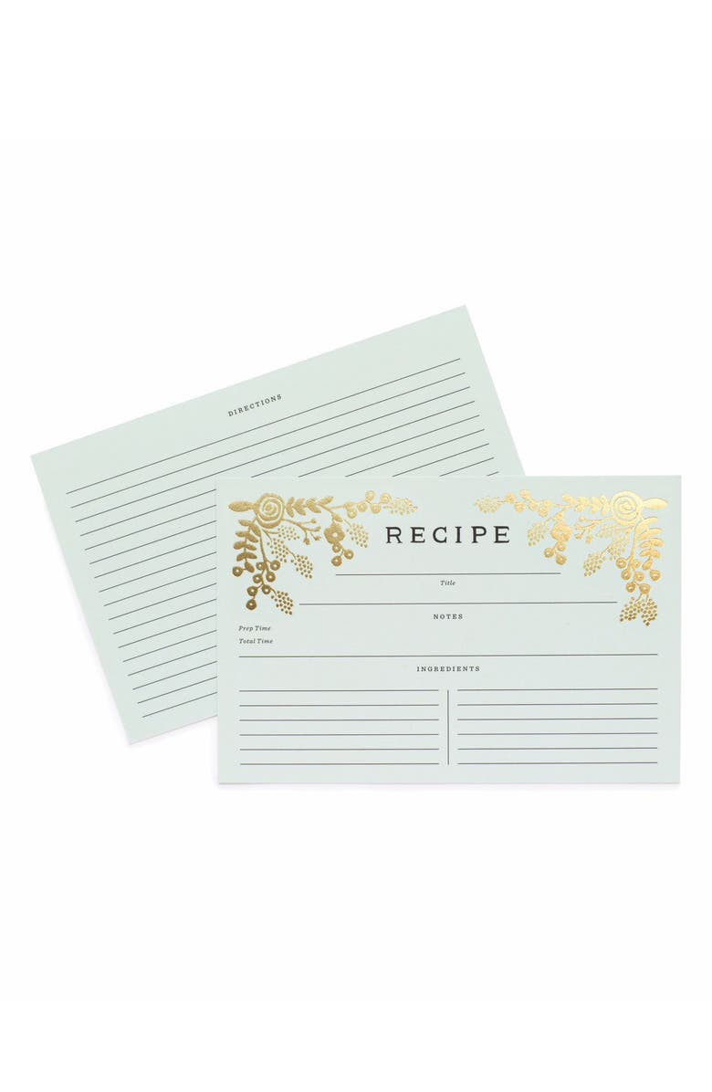 Rifle Paper Co. Herb Garden Recipe Tin, Alternate, color, 