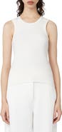 MM by Max Mara Tondo Stretch Cotton Tank