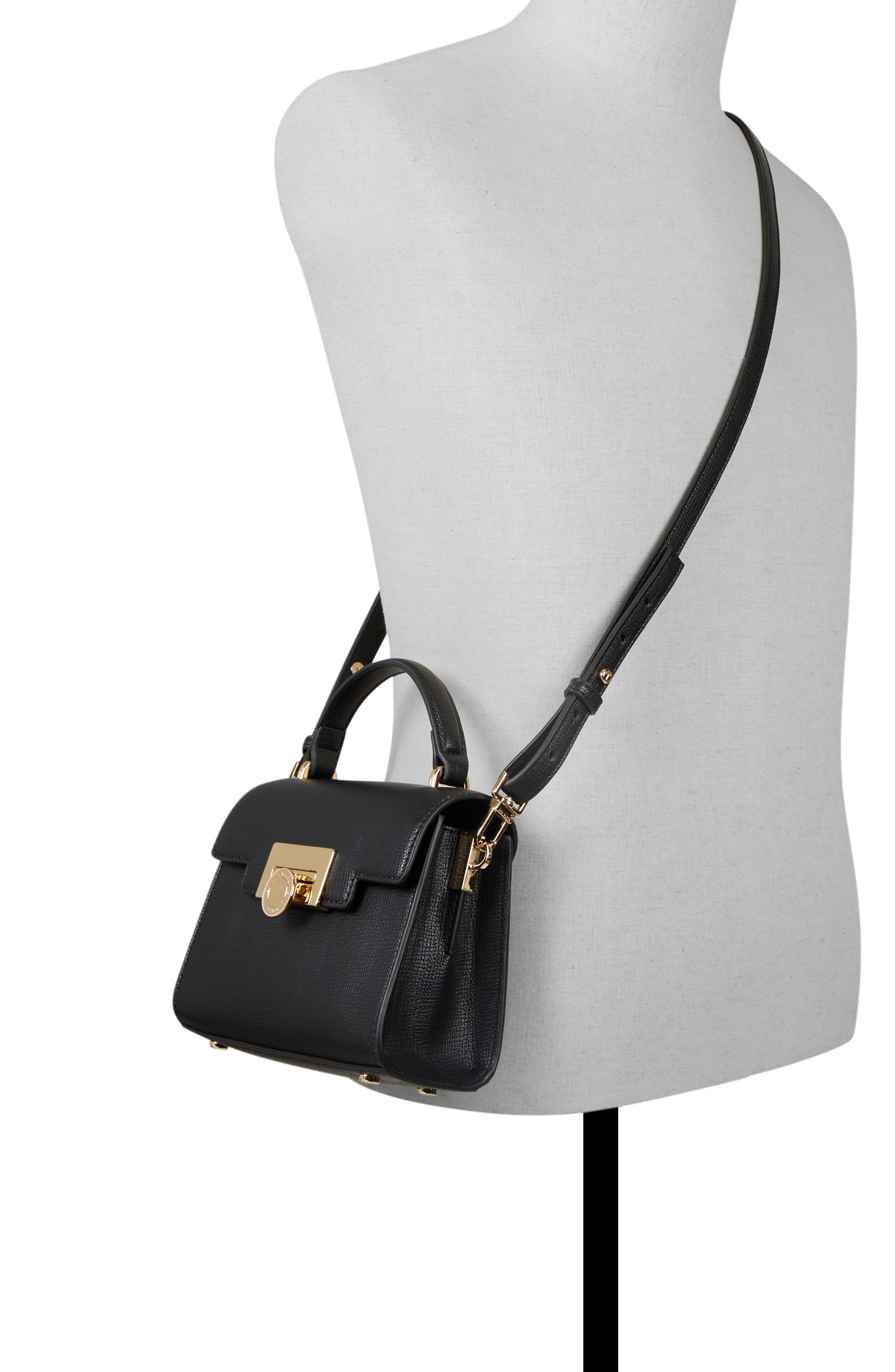 Ted Baker Lili Top Handle Satchel Bag, Alternate, color, Other Black