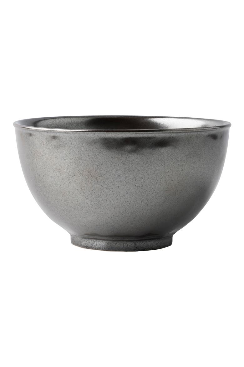Pewter Stoneware 16-Piece Dinnerware Set, Alternate, color, GREY