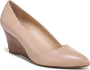 Franco Sarto Frankie Leather Wedge Pump