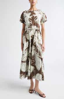 All Over Feathers Dress