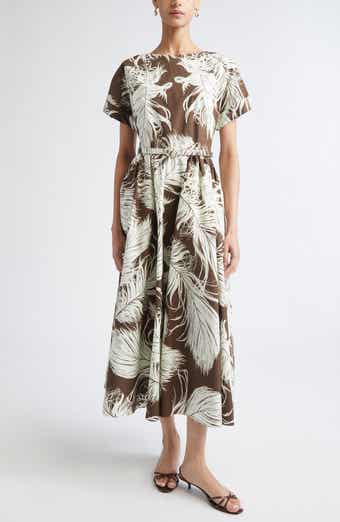 All Over Feathers Dress