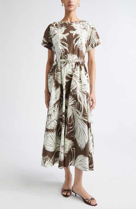 All Over Feathers Dress