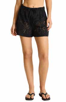 Ibiza Cotton Eyelet Boxer Shorts