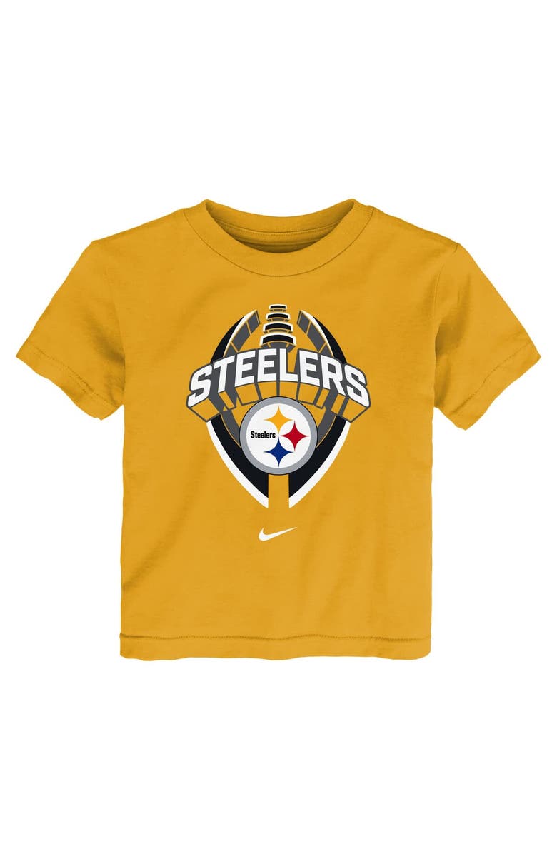 Nike Toddler Nike Gold Pittsburgh Steelers Icon Legend T-Shirt, Alternate, color, Gold