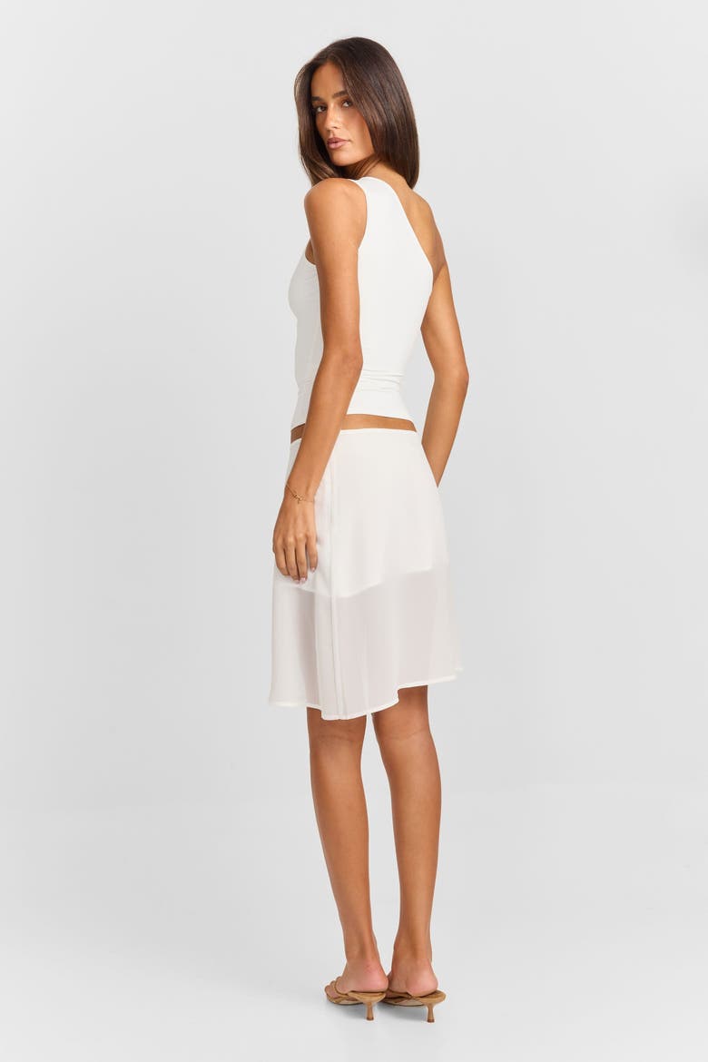 Bianca Midi Skirt, Alternate, color, White