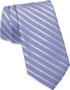 Michael Kors Anmer Stripe Satin Tie