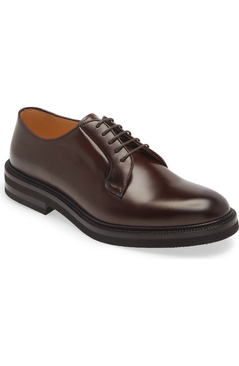 Brunello Cucinelli Leather Derby, Main, color,