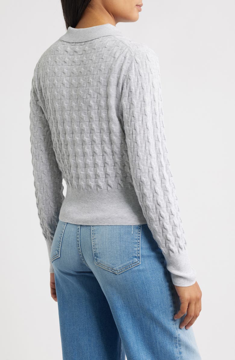 MARGARET O'LEARY Marley Button Front Cotton Cardigan, Alternate, color, 