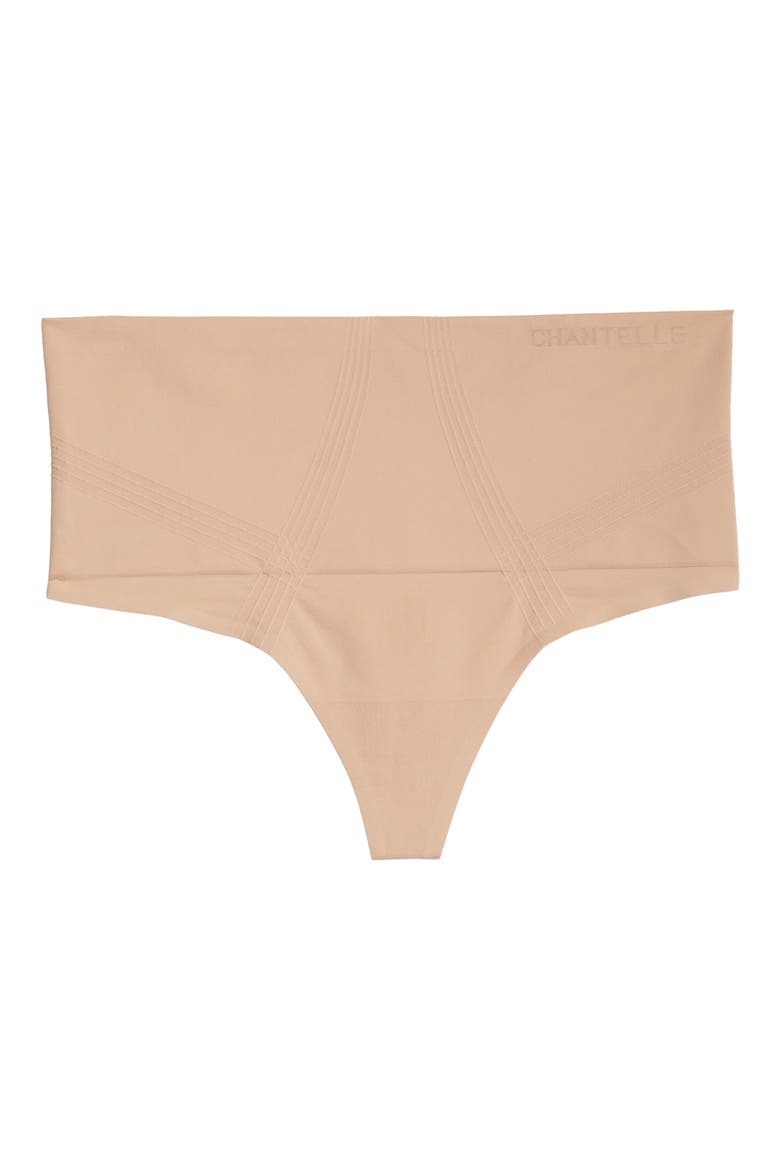 Smooth Comfort High Waist Thong, Alternate, color, CLAY NUDE-0Q