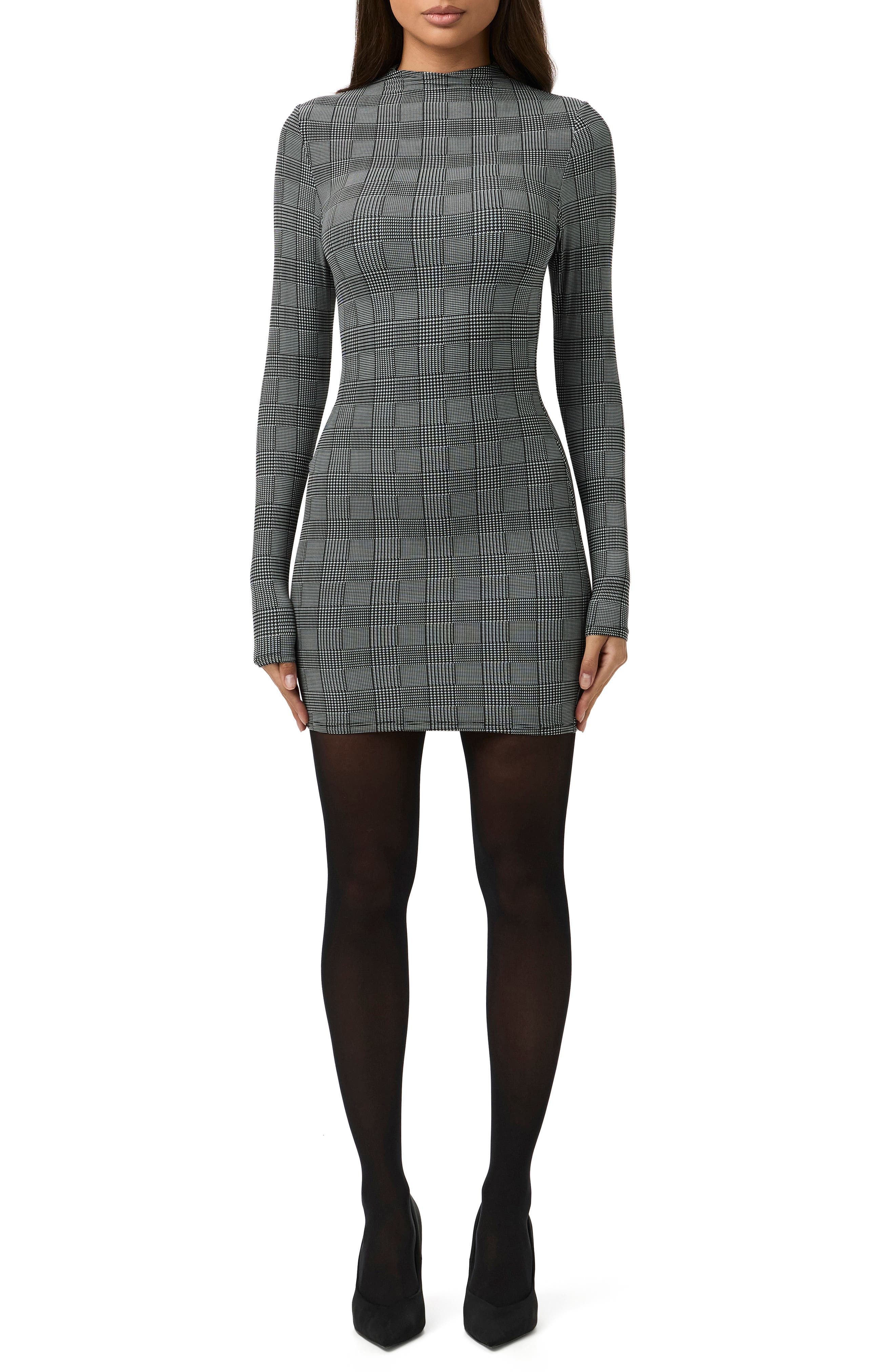HOUNDSTOOTH PLAID