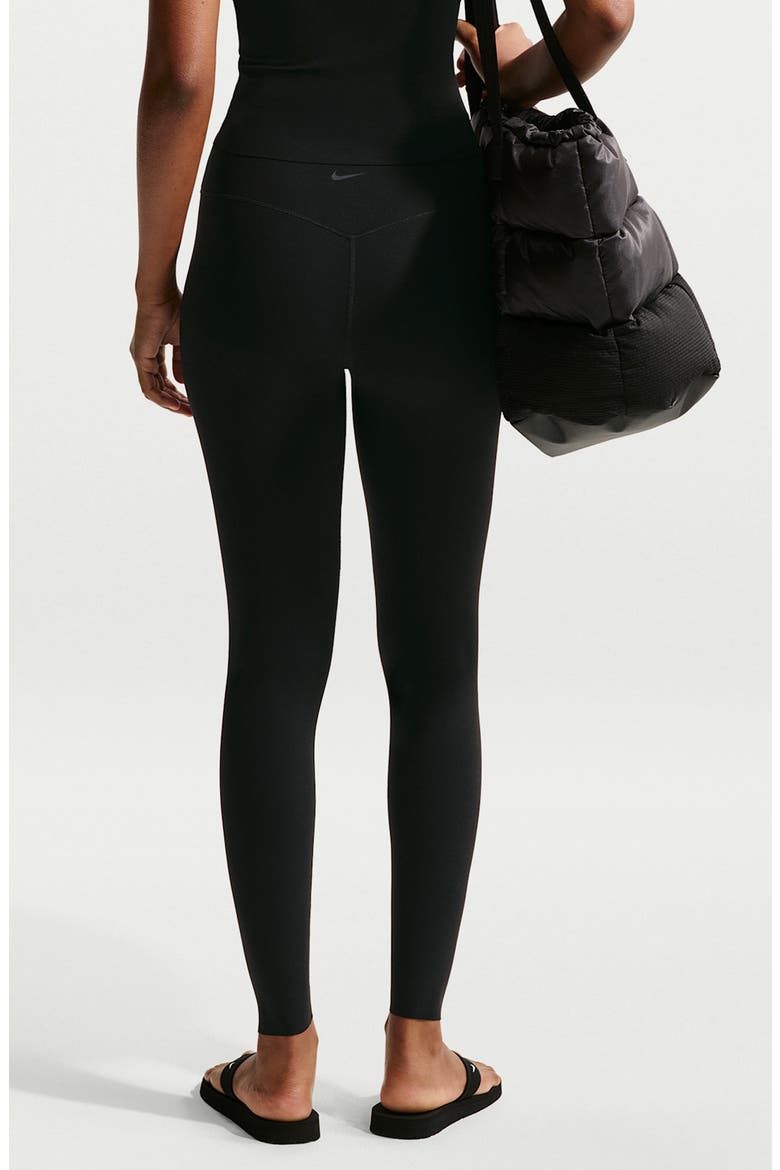 Zenvy Dri-FIT High Waist U-Seam Leggings, Alternate, color, BLACK/ COOL GREY