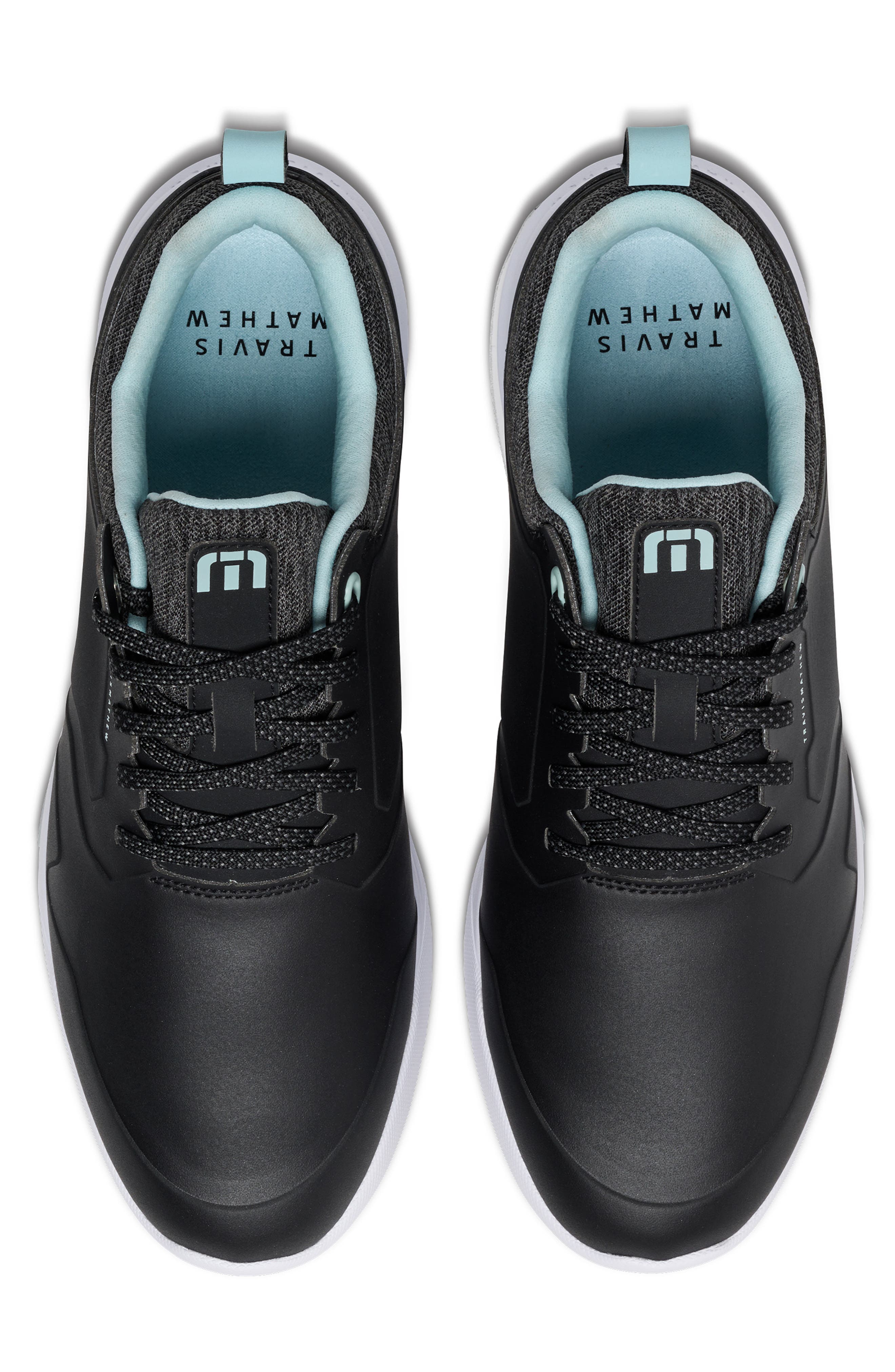 TravisMathew The Daily Pro Hybrid Golf Shoe, Alternate, color, Black/ Cory Blue