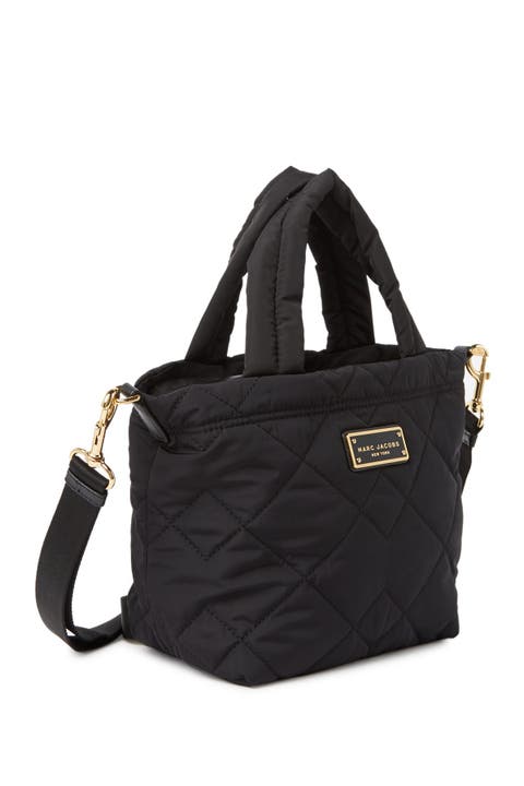 Mini Quilted Nylon Tote