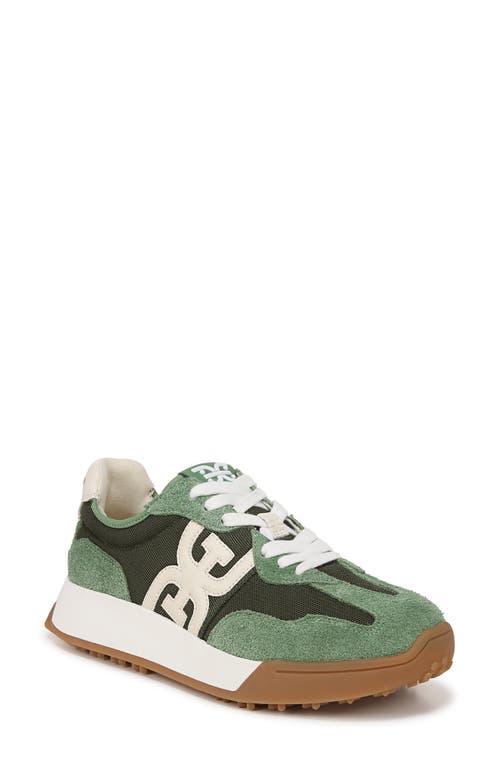 Shop Sam Edelman Langley Sneaker In Fern Green