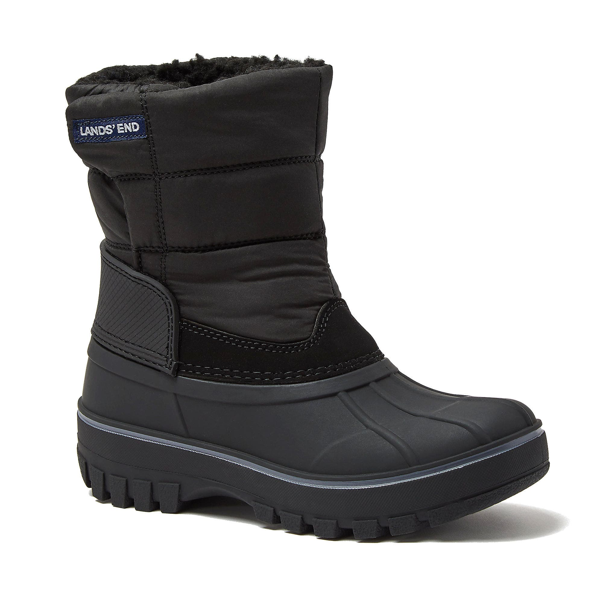 Kids Frost Insulated Waterproof Snow Boots, Main, color, Black
