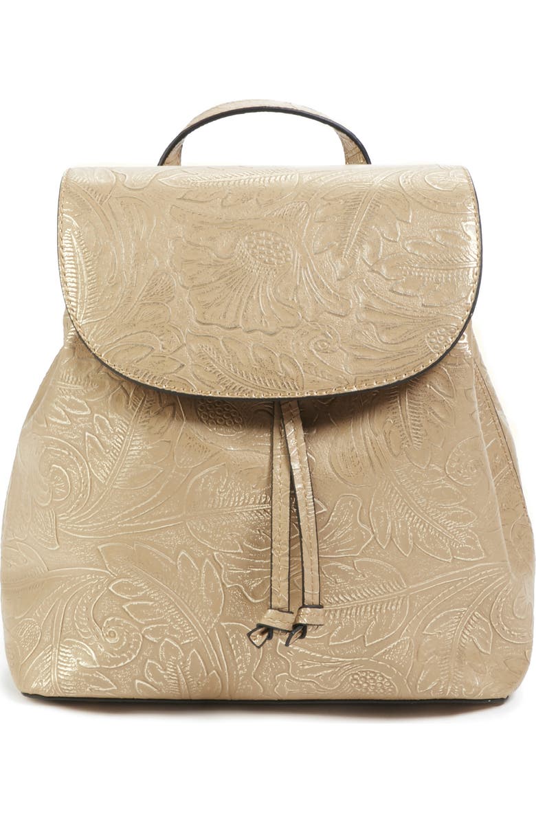 Sole Society Hawna Faux Leather Backpack, Main, color,