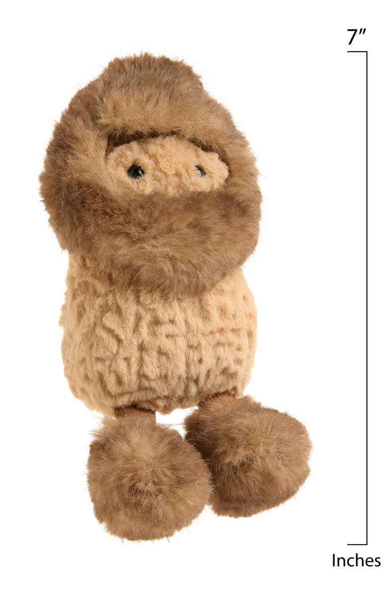 Jellycat Amuseables Peanut Yeti Outfit Tiny Plushie, Alternate, color, Tan
