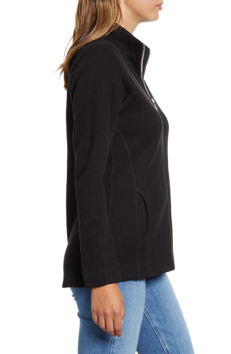 Tommy Bahama New Aruba Zip-Up Stretch Cotton Jacket, Alternate, color,