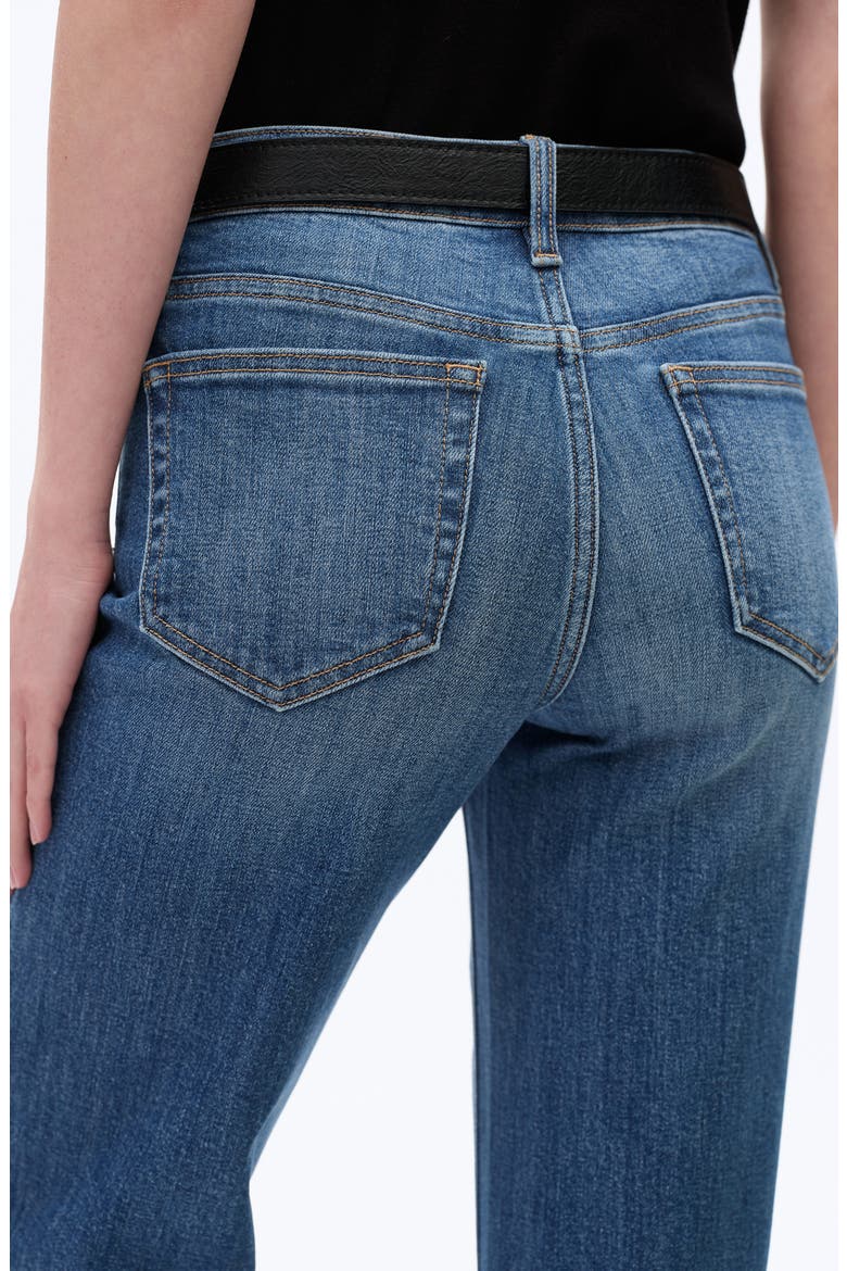 Low Rise Wide Leg Jeans, Alternate, color, MEDIUM BLUE