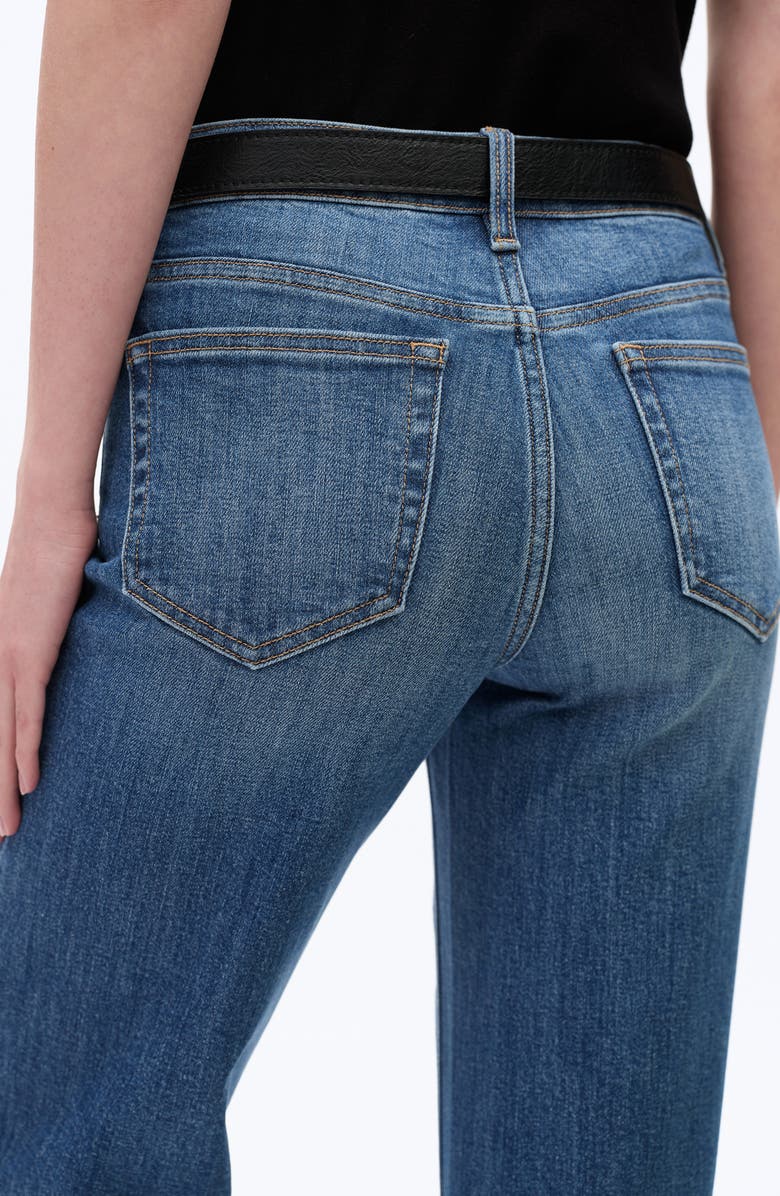 Bayeas Low Rise Wide Leg Jeans, Alternate, color, Medium Blue