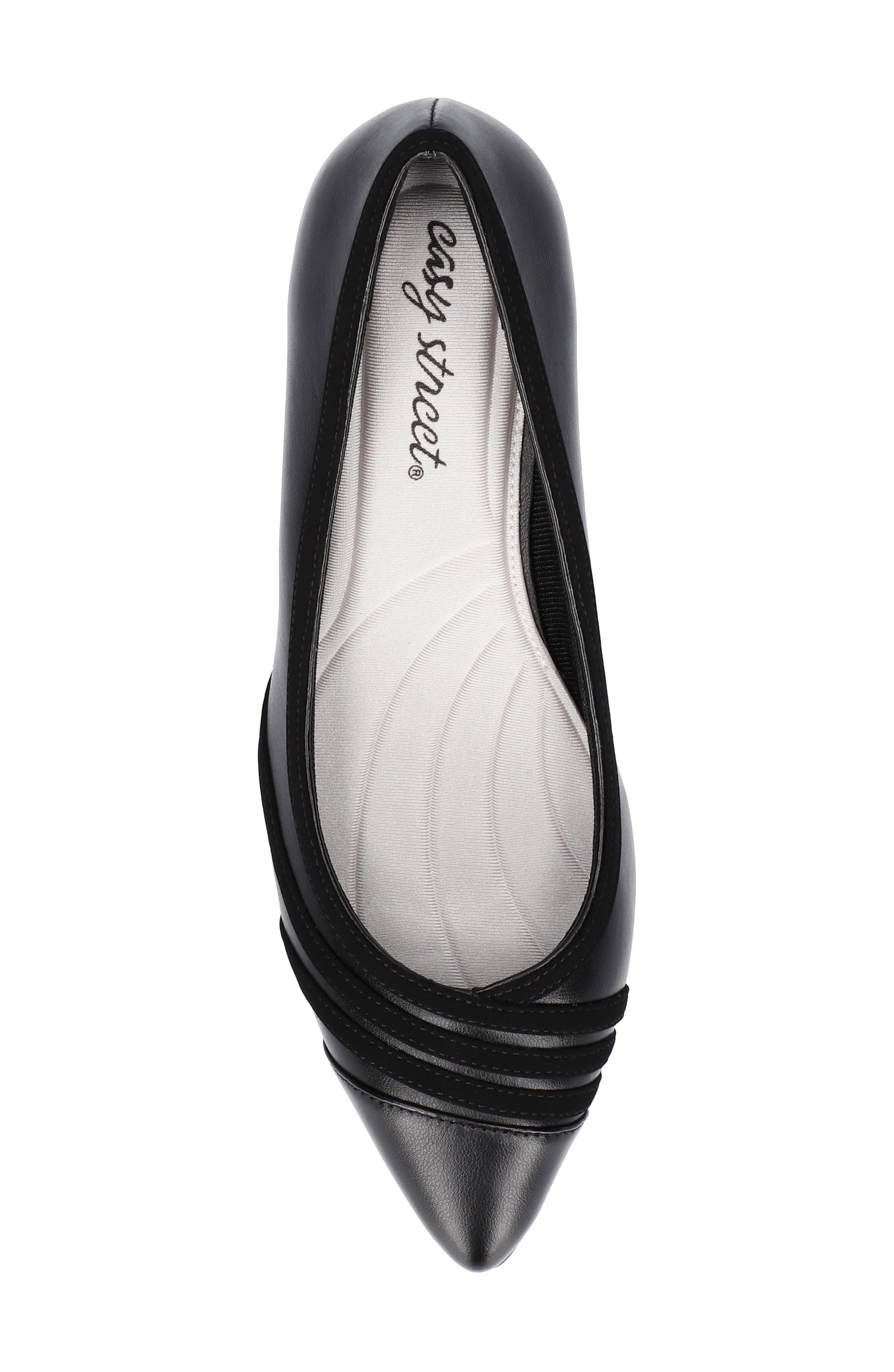 EASY STREET Nobel Kitten Heel Pump - Multiple Widths Available, Alternate, color, Black