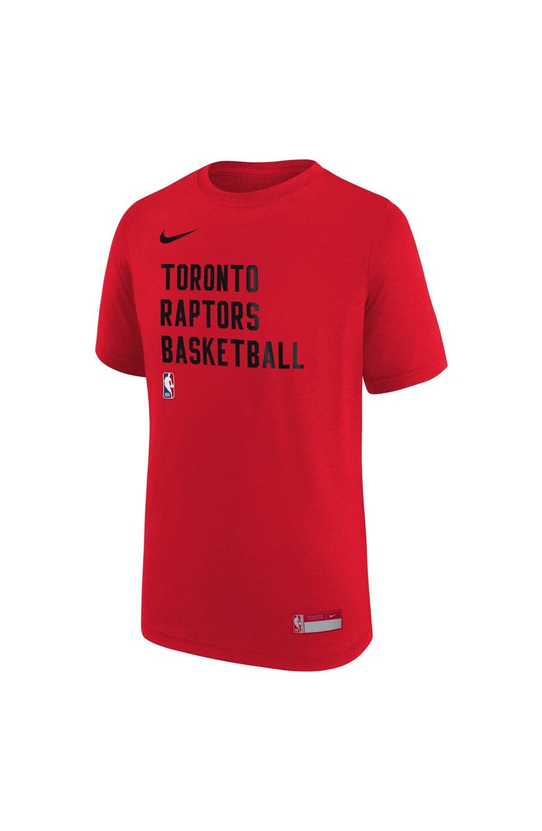 Nike Youth Nike Red Toronto Raptors Essential Practice T-Shirt, Alternate, color, 