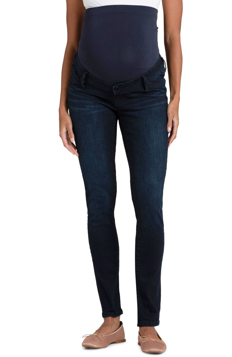 Seraphine Over the Bump Skinny Maternity Jeans, Main, color,