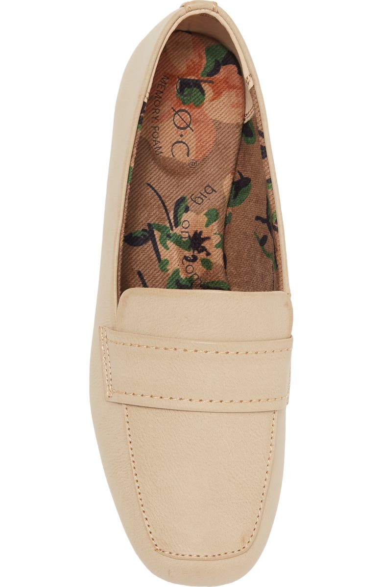 B O C BY BØRN Piper Loafer, Alternate, color, Cream