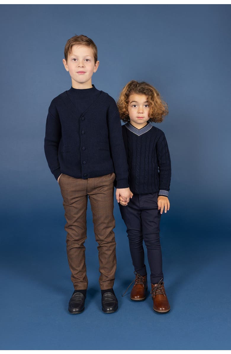 Ely's & Co. Looms Dense Knit Collection - Knit Shell, Alternate, color, Navy