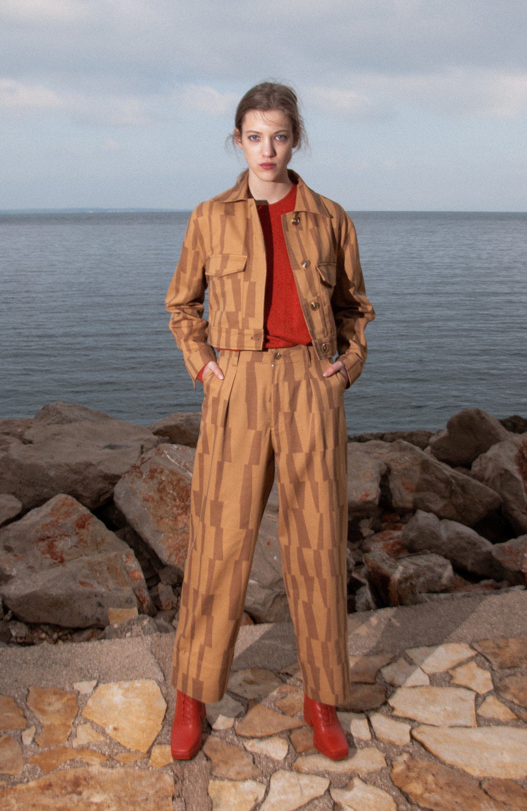 Basile Cotton Twill Pant - image 2