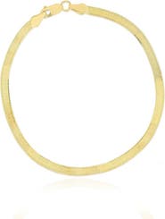 The Lovery Fine Jewelry Mini Herringbone Bracelet