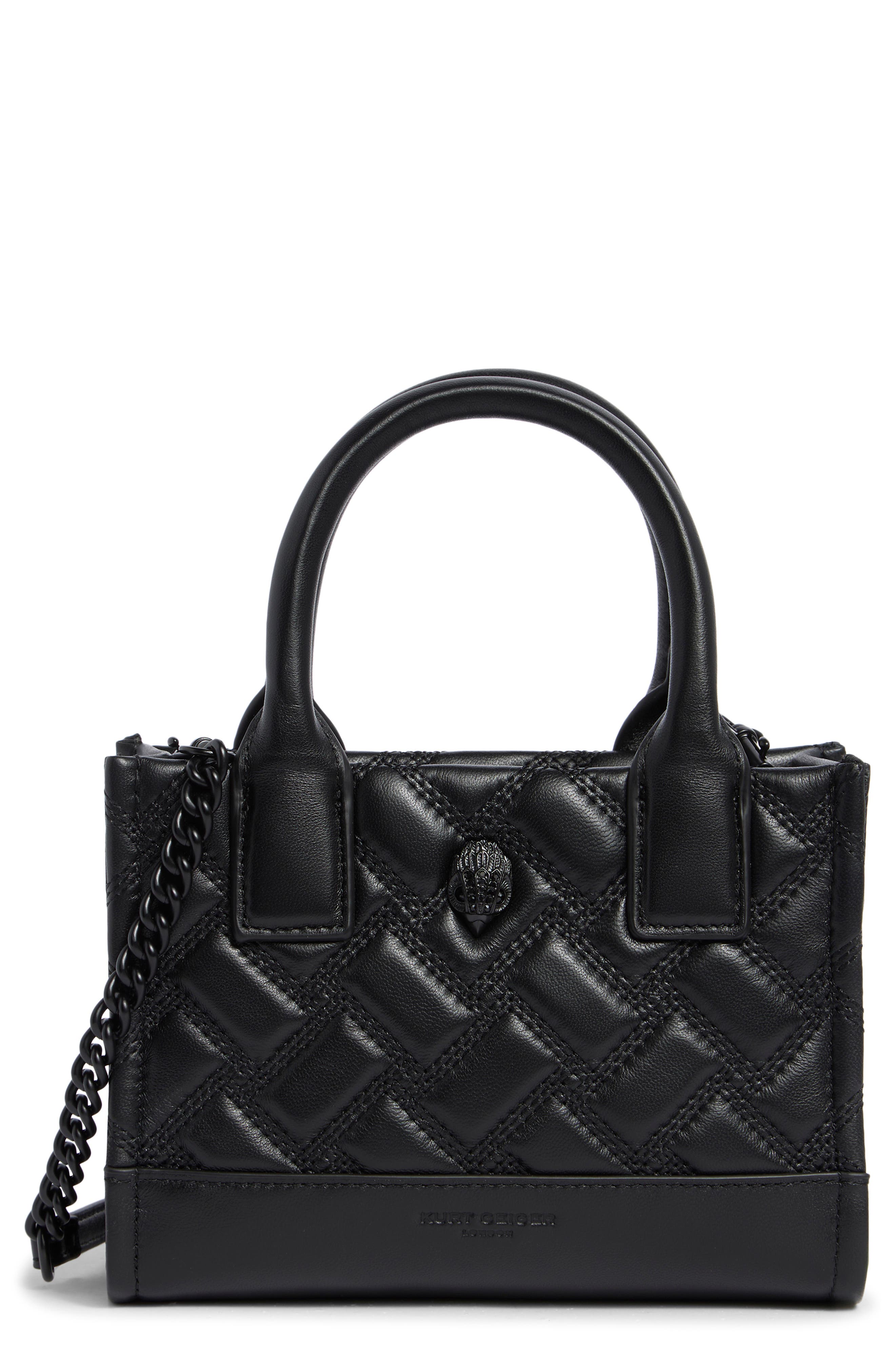 Kurt Geiger London XS Kensington Square Leather Tote Bag, Main, color, 