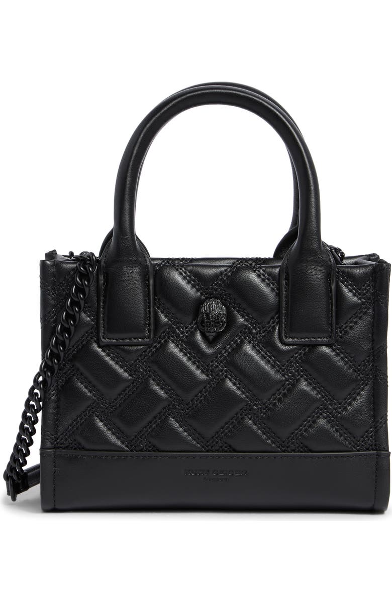 Kurt Geiger London XS Kensington Square Leather Tote Bag, Main, color,