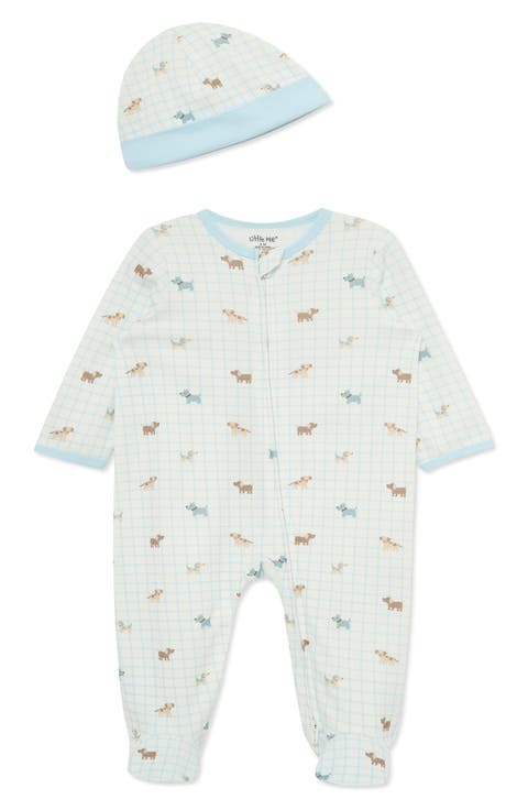 Kids' Footie & Hat Set