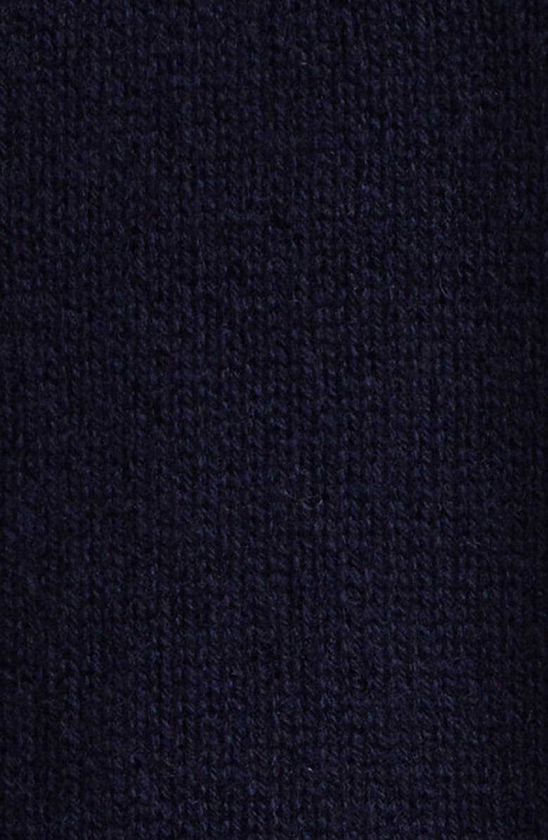 Emporio Armani V-Neck Wool & Cashmere Sweater, Alternate, color, Dark Navy