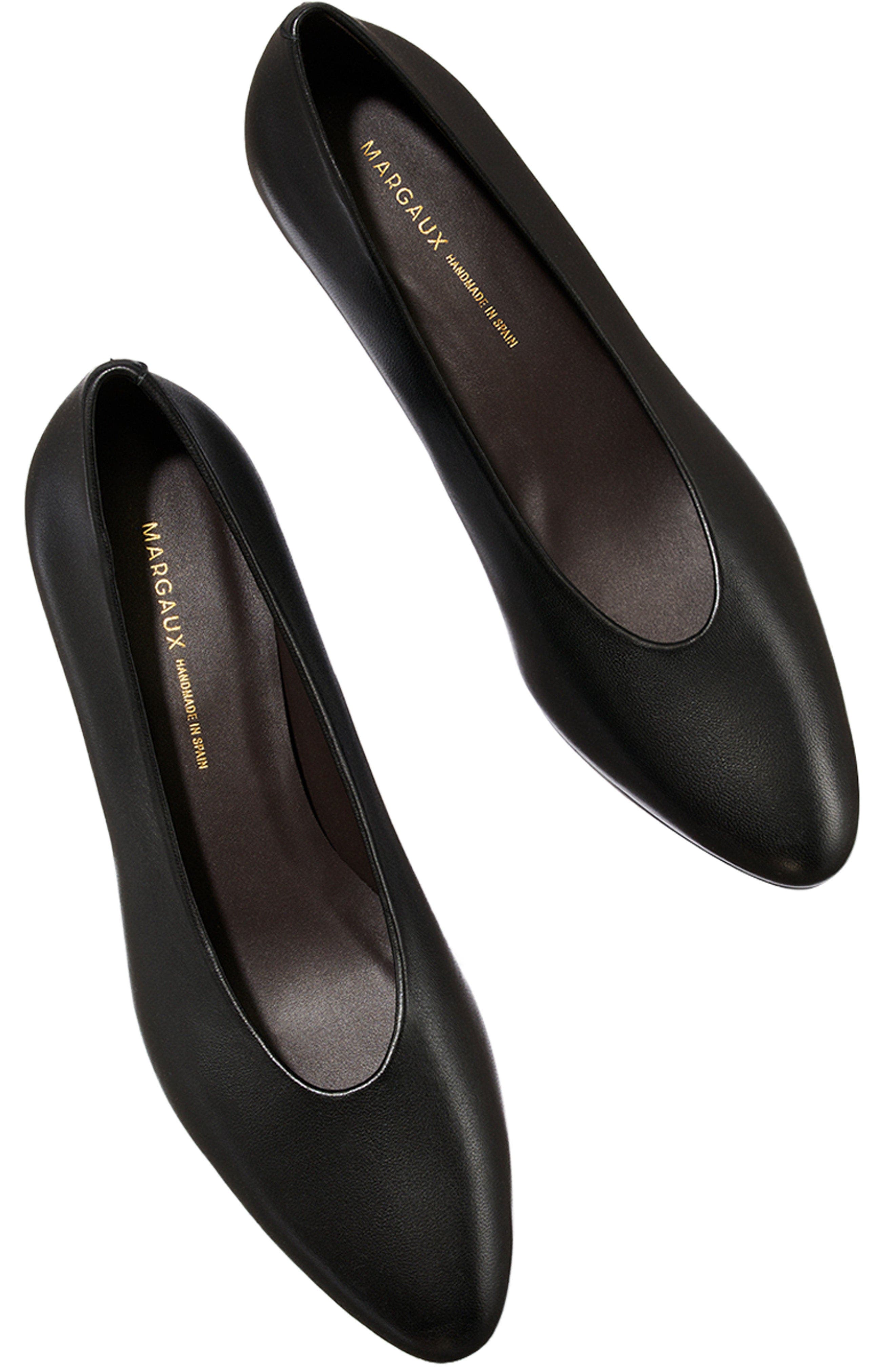 The Augusta Glove Pump, Alternate, color, Black Nappa