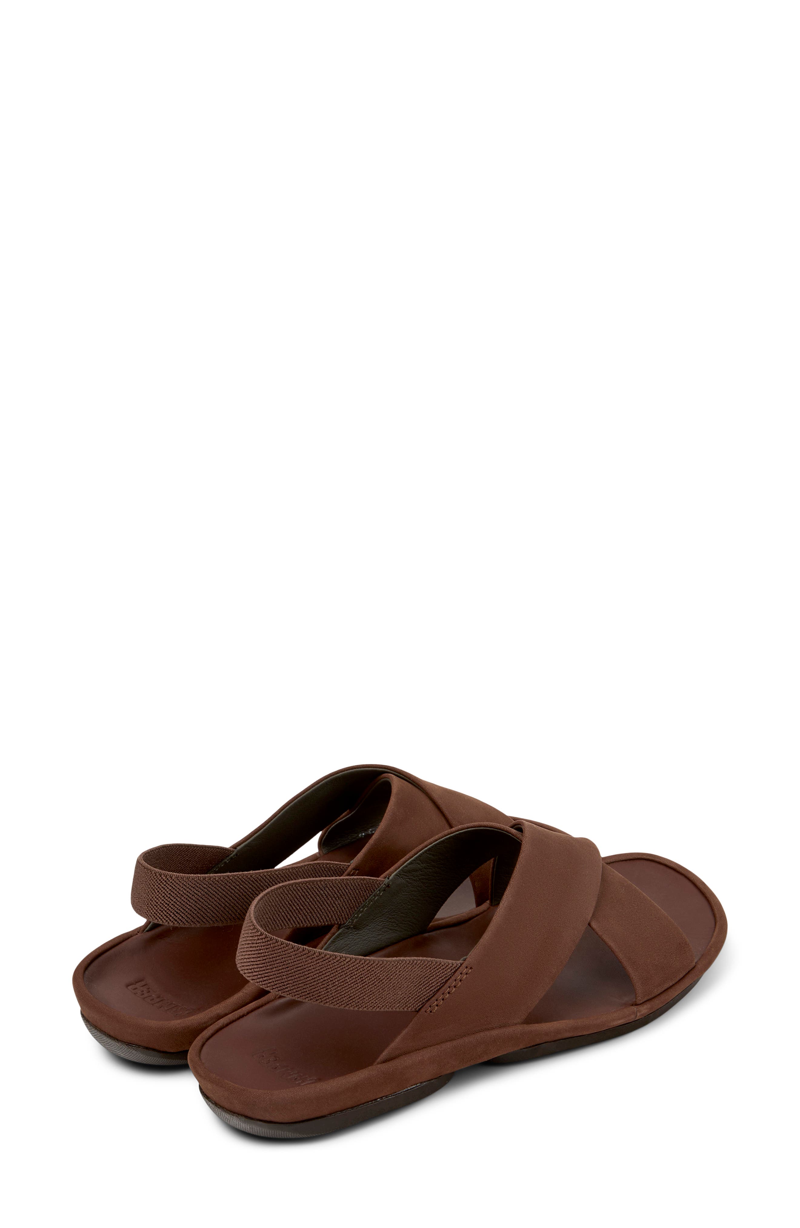 Camper Right Isla Slingback Sandal, Alternate, color, Medium Brown