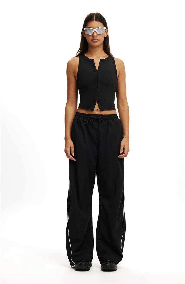 COTTON ON BODY Women's Active Baggy Woven Sweatpant, Alternate, color, Black