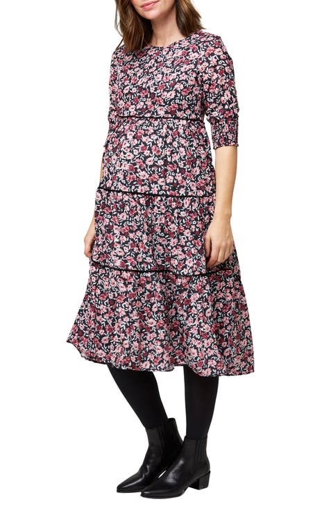 Aurora Maternity & Nursing Dress