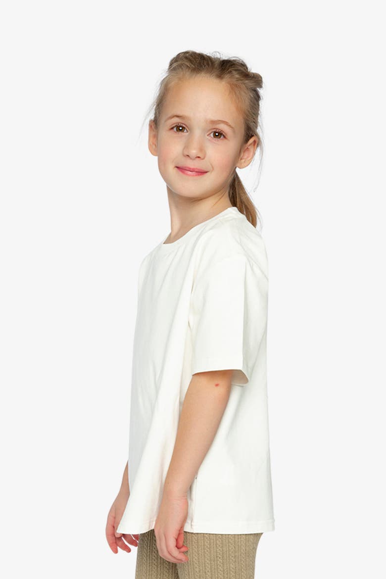 Heavy Jersey Wide Short Sleeve Crew Neck T-Shirt, Alternate, color, White