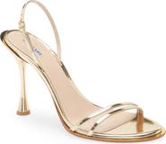 BETZÁBE Bianca Metallic Slingback Sandal
