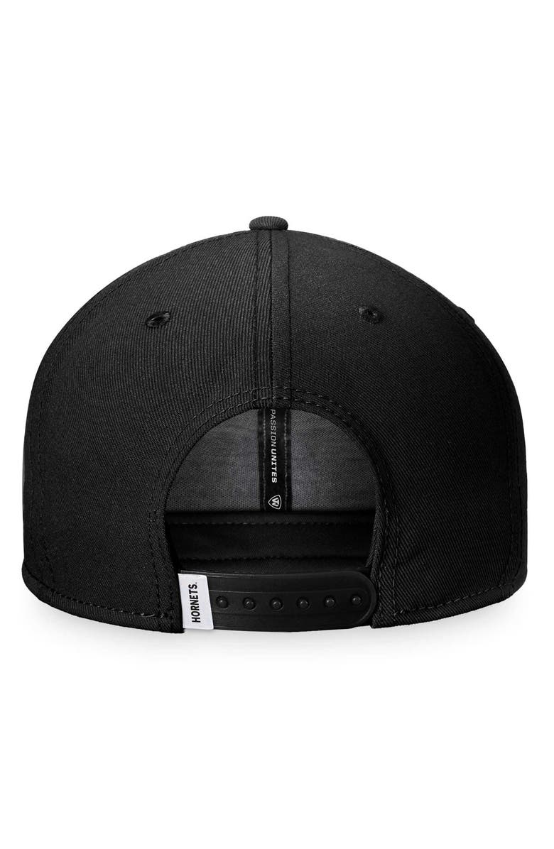 TOP OF THE WORLD Men's Top of the World Black Alabama State Hornets Bank Hat, Alternate, color, Black