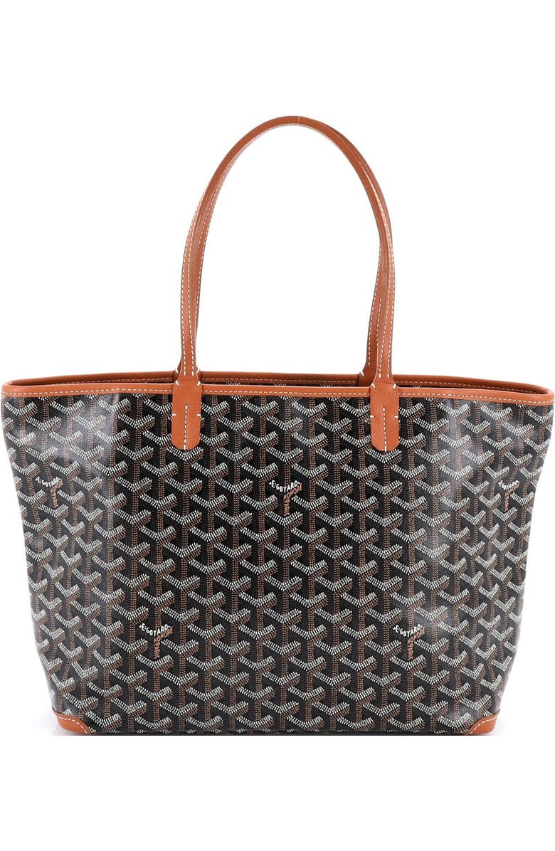 Pre-Owned Goyard Artois Tote Coated Canvas PM, Alternate, color, Brown